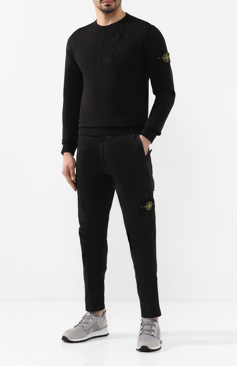 Хлопковый свитшот STONE ISLAND, арт. 721563151, фото 2