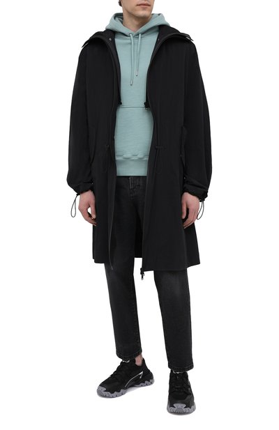 Хлопковое худи AMI, арт. E21HJ058.747, фото 2