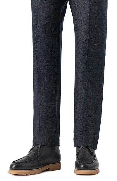 Кожаные ботинки KITON, арт. USSA377N0133703, фото 3