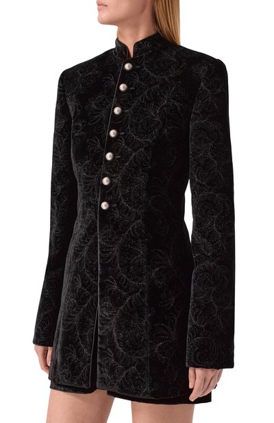 Жакет из вискозы и шелка ANN DEMEULEMEESTER, арт. B0014267/FA753, фото 3