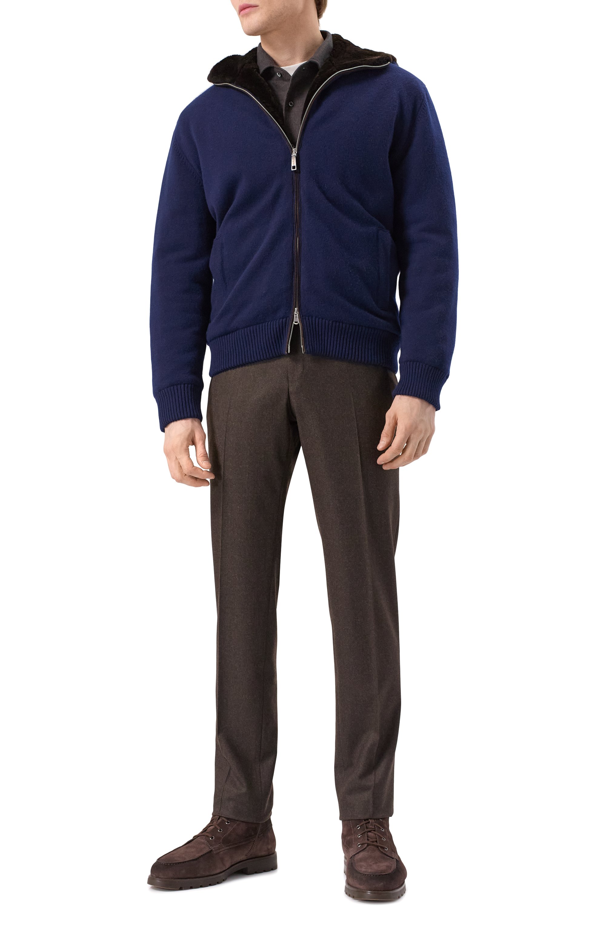 Кашемировый бомбер с подкладкой из бобра KANGRA, арт. 9150/11 02, фото 2