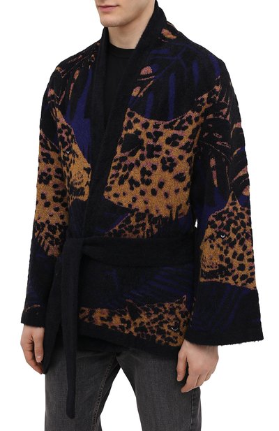 Кардиган SAINT LAURENT разноцветного цвета по цене 196500 руб., арт. 645808/YAYY2, фото 3 Кардиган SAINT LAURENT, арт. 645808/YAYY2, фото 3