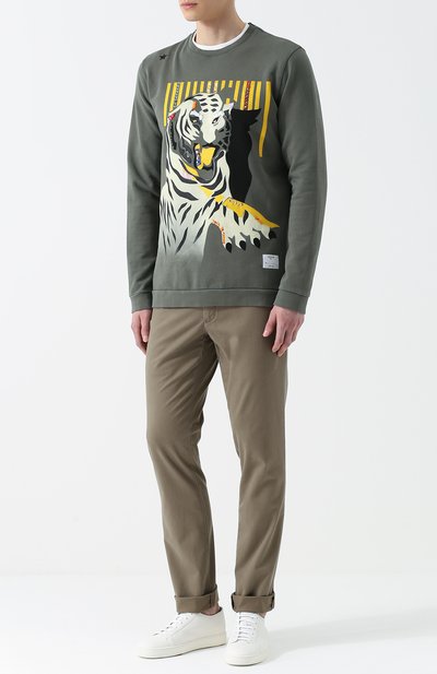 Хлопковый свитшот с принтом THE EDITOR, арт. E2.6797T14/5081, фото 2