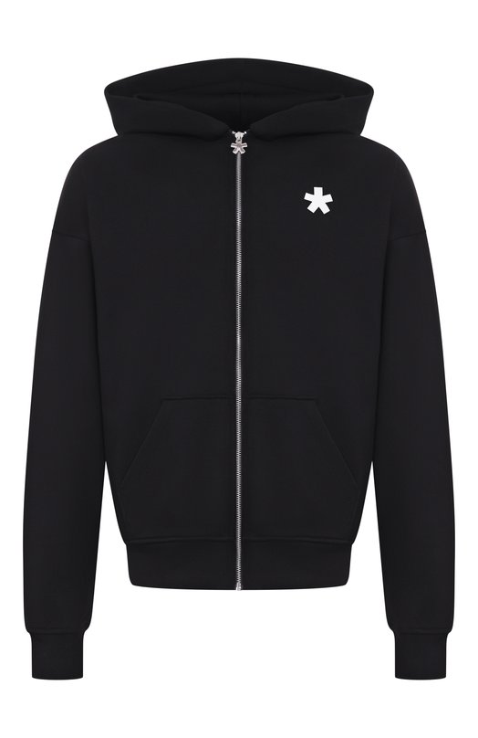 Хлопковая толстовка Comme des Fuckdown CFABM01900 Чёрный CFABM01900