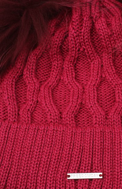 Шапка с меховым помпоном FREEDOMDAY, арт. IFRJG642Z8-05-RFCF, фото 3