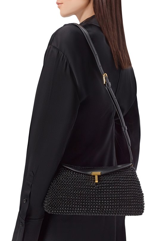 Клатч Т-Lock TOTEME 252-WAL950-LE0134 Чёрный  252-WAL950-LE0134 Фото 2