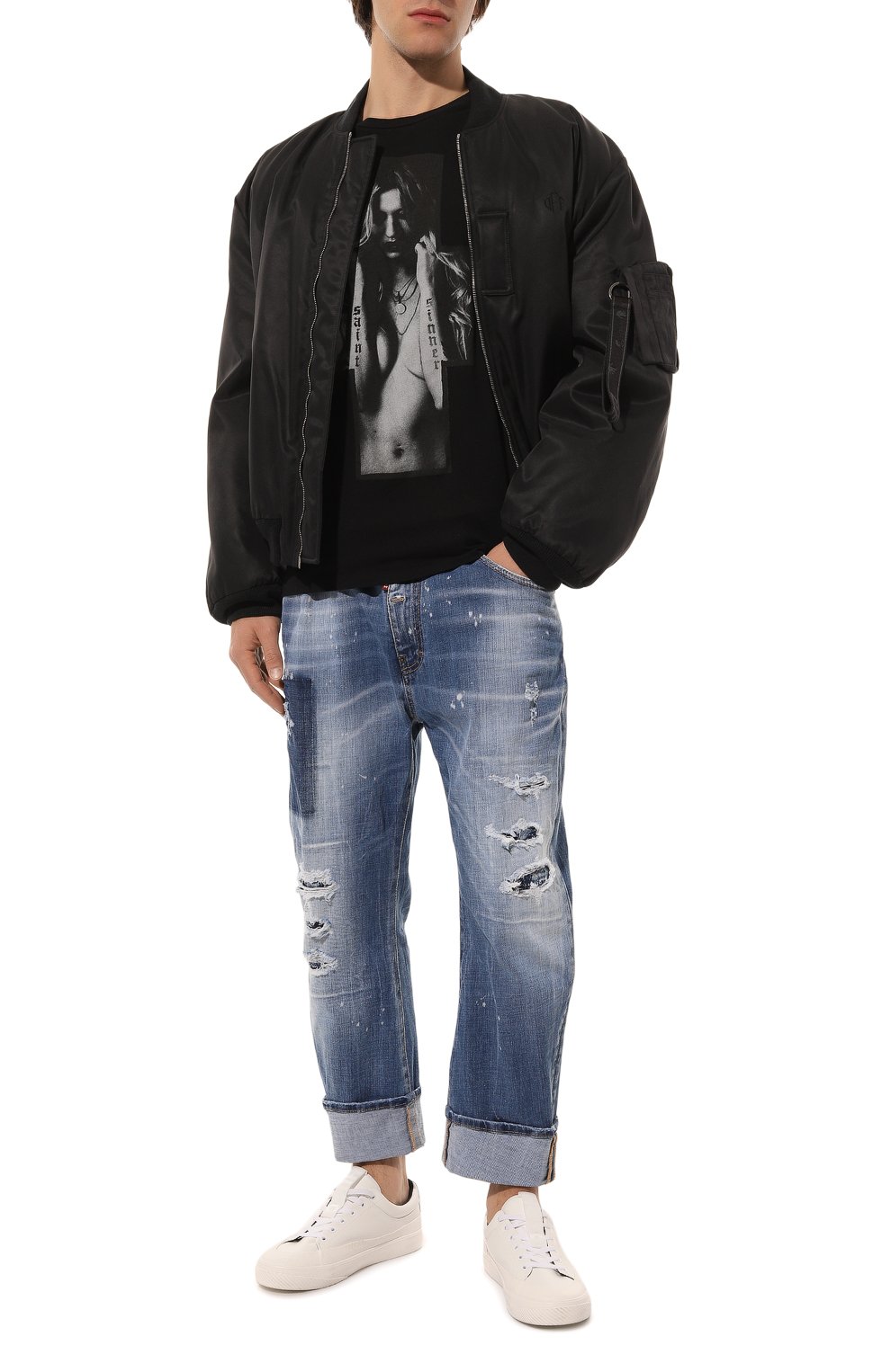 Хлопковая футболка RELIGION, арт. 32BSAN03, фото 2