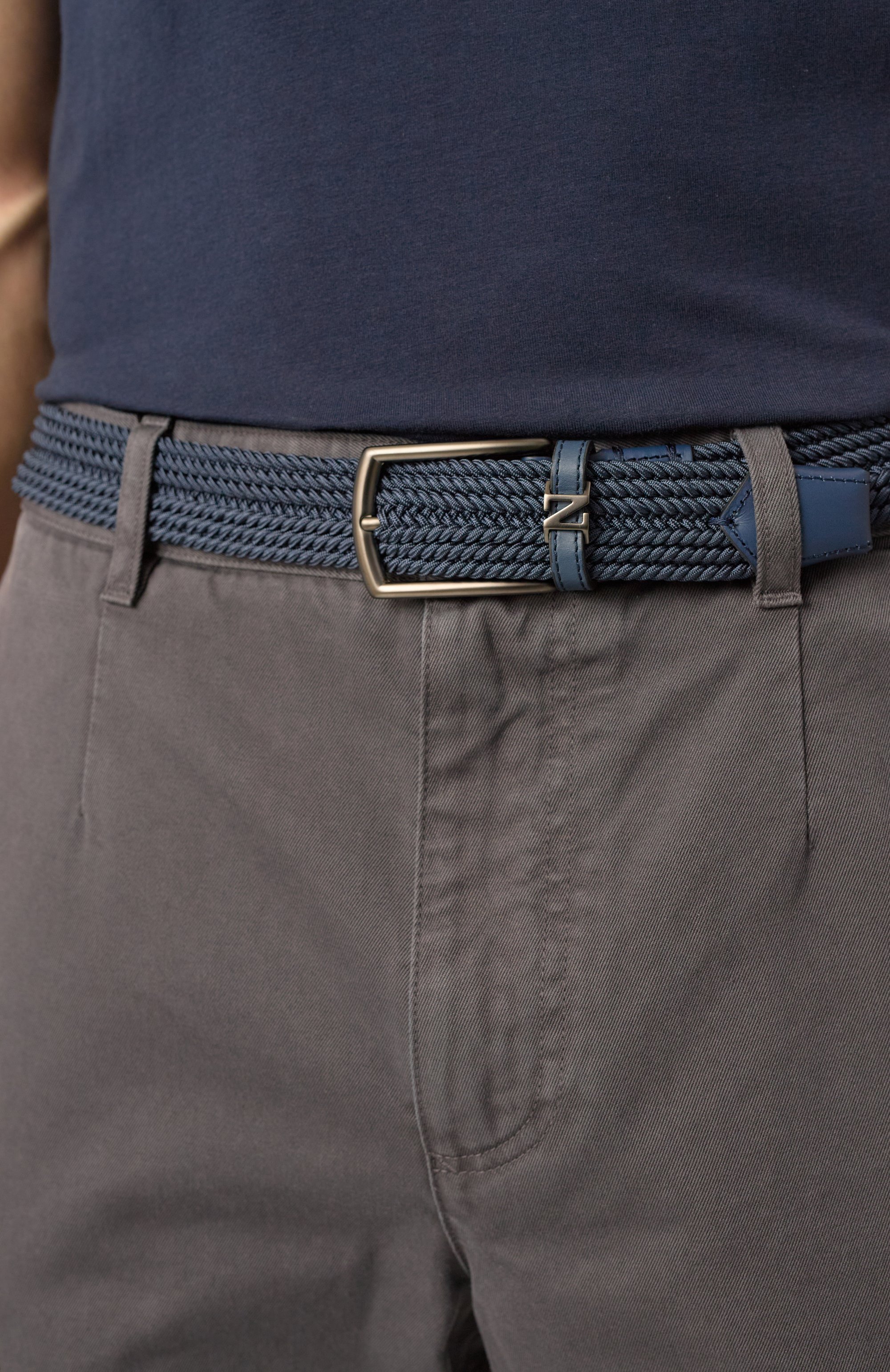 Текстильный ремень ZEGNA, арт. B023UZ/LHTEC, фото 2