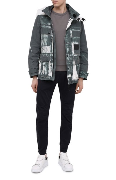 Хлопковый свитшот C.P. COMPANY темно-серого цвета по цене 14100 руб., арт. 10CMSS043A-002246G, фото 2 Хлопковый свитшот C.P. COMPANY, арт. 10CMSS043A-002246G, фото 2