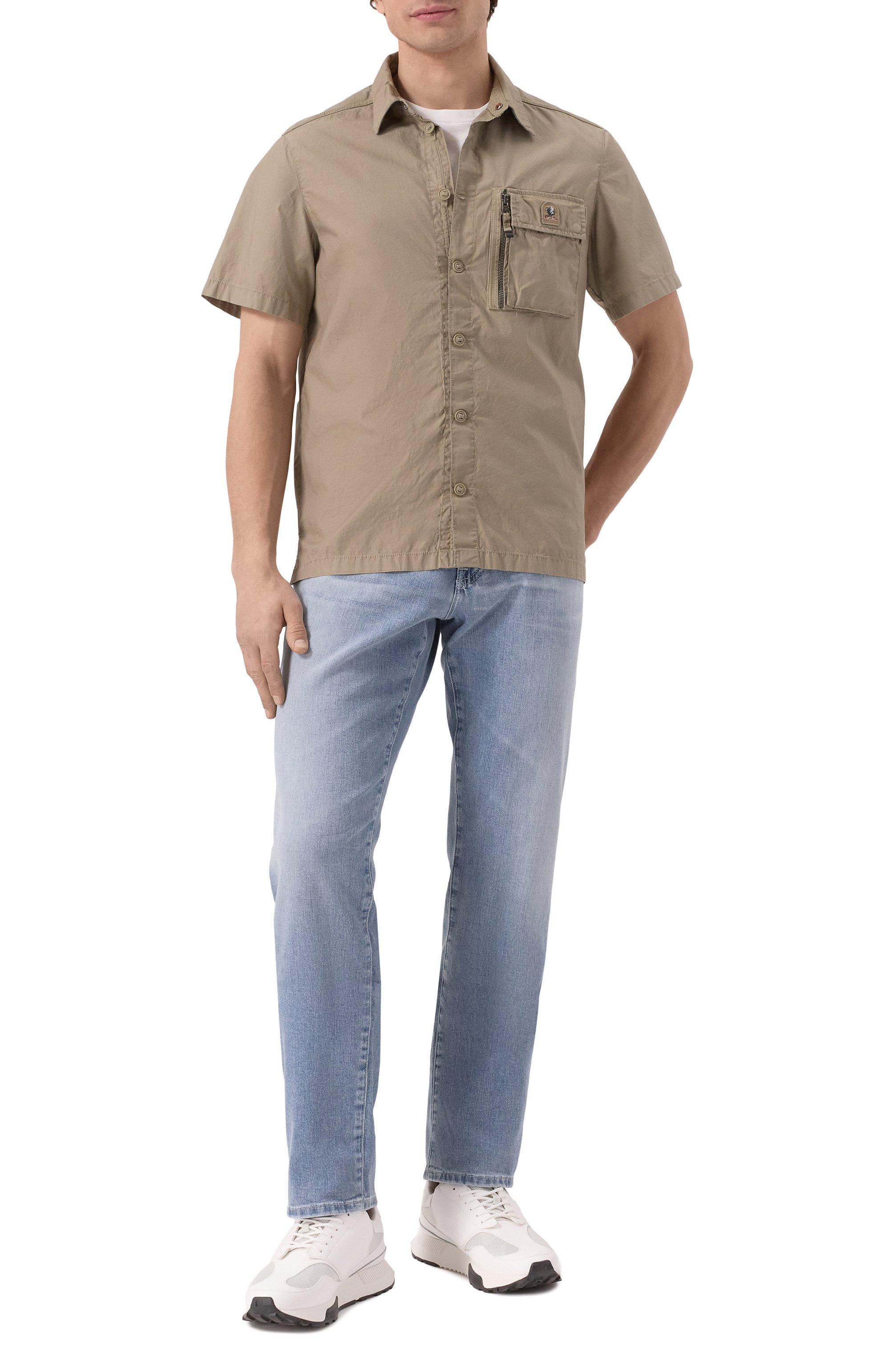 Хлопковая рубашка PARAJUMPERS, арт. PMSITW01, фото 2