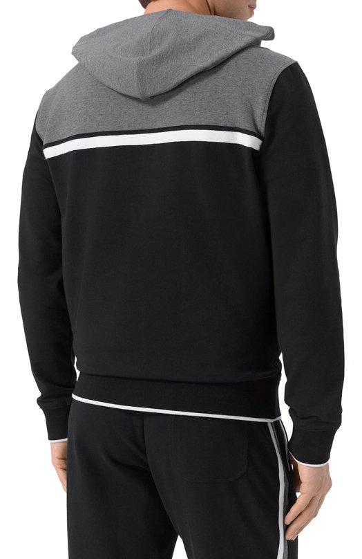 Хлопковая толстовка Stefano Ricci K101046FCR/T25350 Чёрный  K101046FCR/T25350 Фото 4