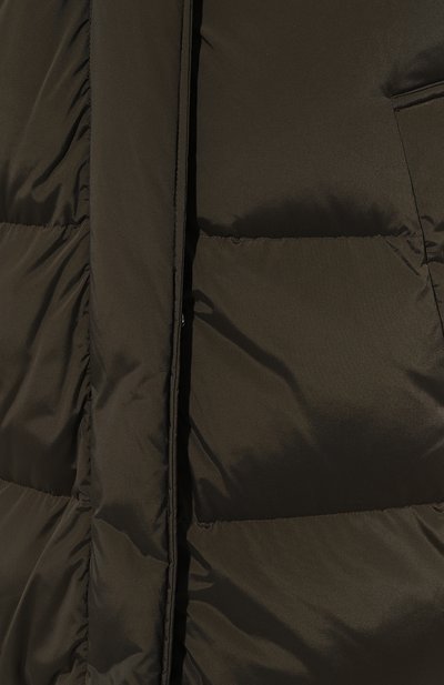 Пуховик WOOLRICH темно-зеленого цвета по цене 126500 руб., арт. CFWW0U0698FRUT1148, фото 5 Пуховик WOOLRICH, арт. CFWW0U0698FRUT1148, фото 5