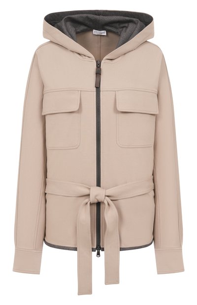 Женский хлопковая куртка BRUNELLO CUCINELLI, арт. MH827S0506