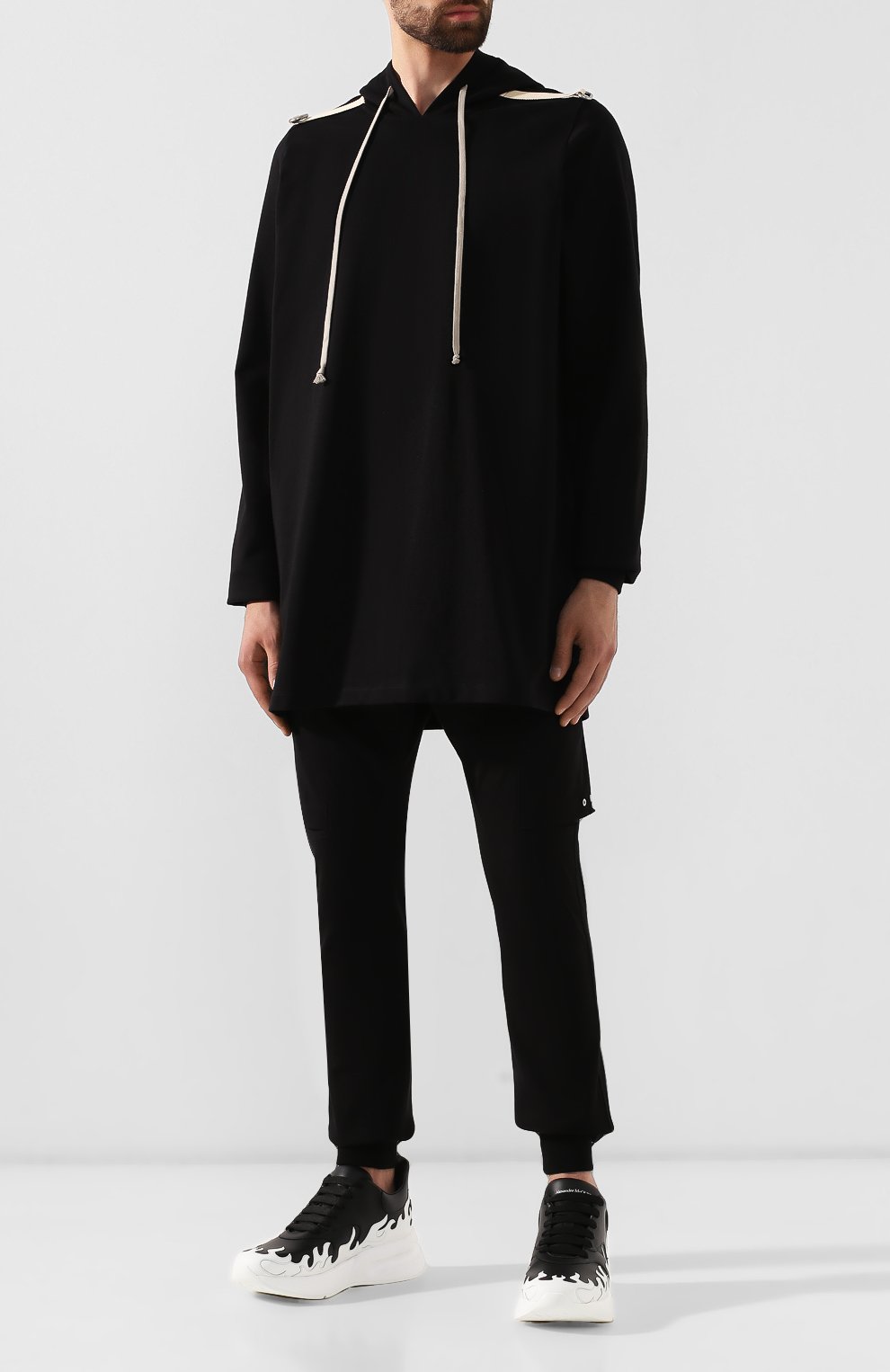 Хлопковое худи RICK OWENS, арт. RU19F4285/BAEC1, фото 2