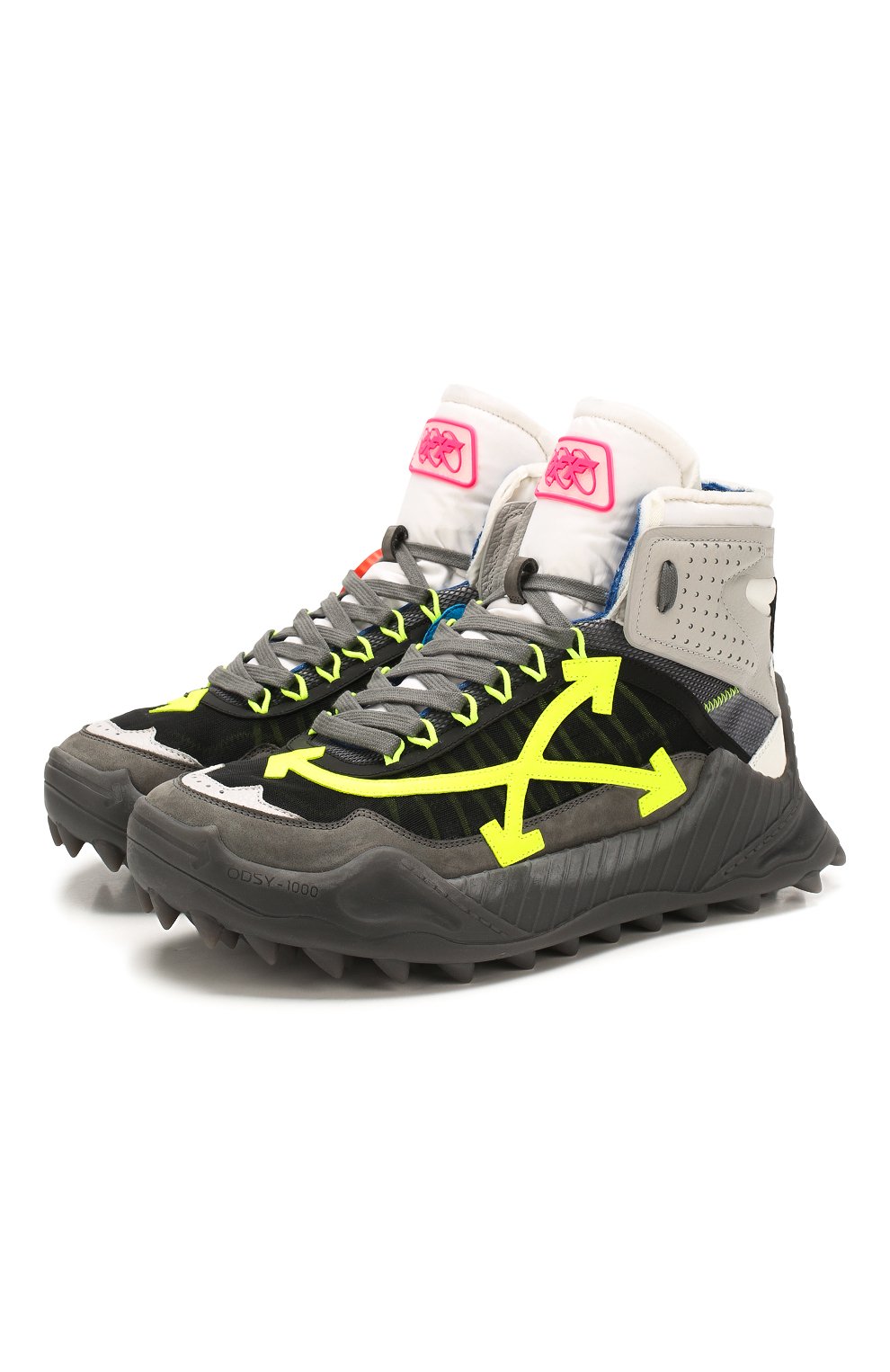 Комбинированные кроссовки odsy-1000 OFF-WHITE, арт. 0MIA162S208000420862, фото 1