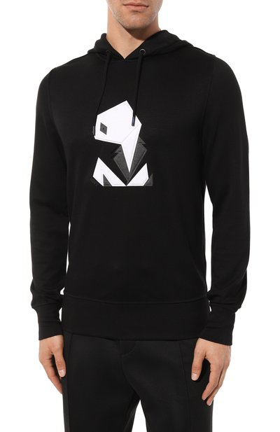 Худи из вискозы KITON, арт. UMM0410, фото 3