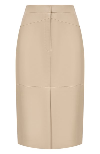 Женская кожаная юбка BOSS, арт. 50543188