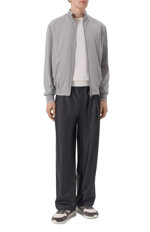 Шелковые брюки MVST M26.2PM.T041/F020 TECH SILK Чёрный  M26.2PM.T041/F020 TECH SILK Фото 2