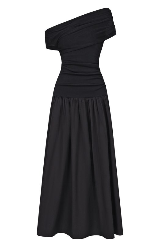 Платье из вискозы и хлопка self-portrait RS26108MB Чёрный RS26108MB