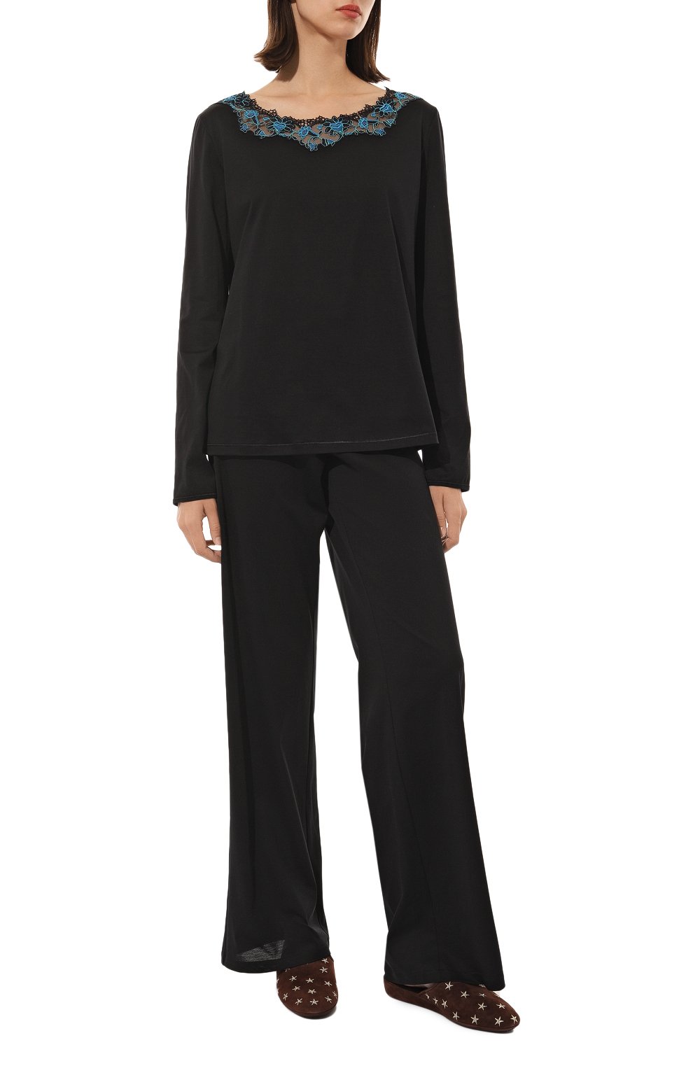Хлопковая пижама LA PERLA, арт. 0050340, фото 2