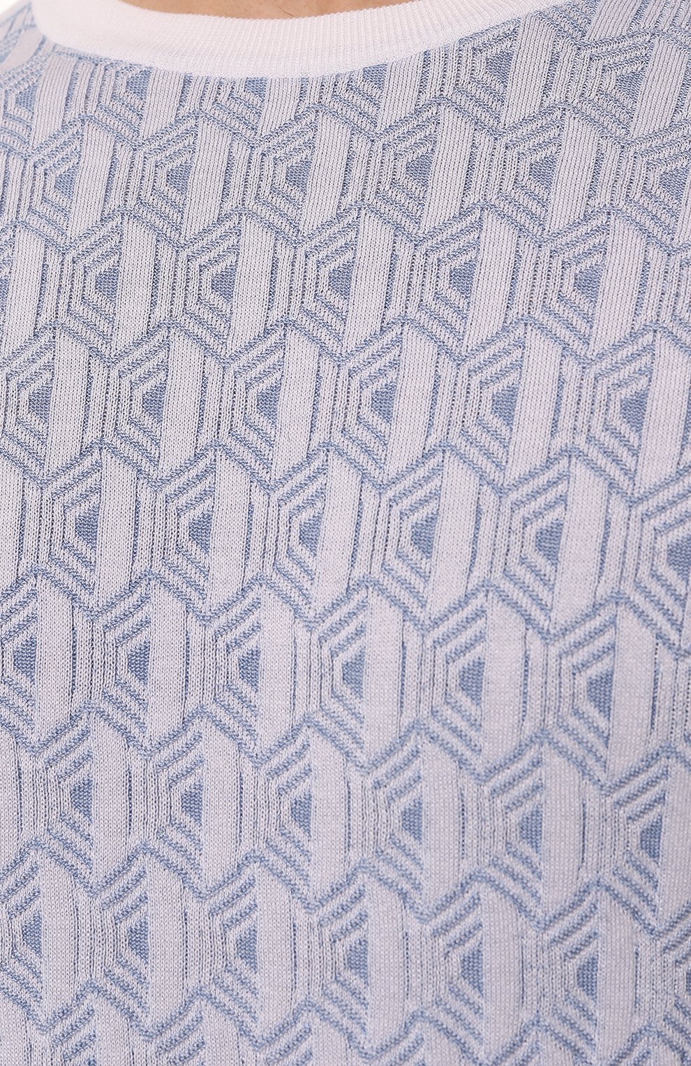 Джемпер из шелка и хлопка STEFANO RICCI, арт. K818042G10/F23170, фото 5