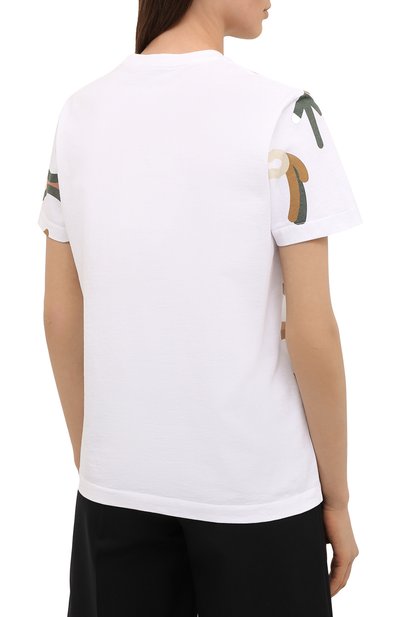 Хлопковая футболка kenzo x wwf KENZO, арт. FB52TS9444SB, фото 4