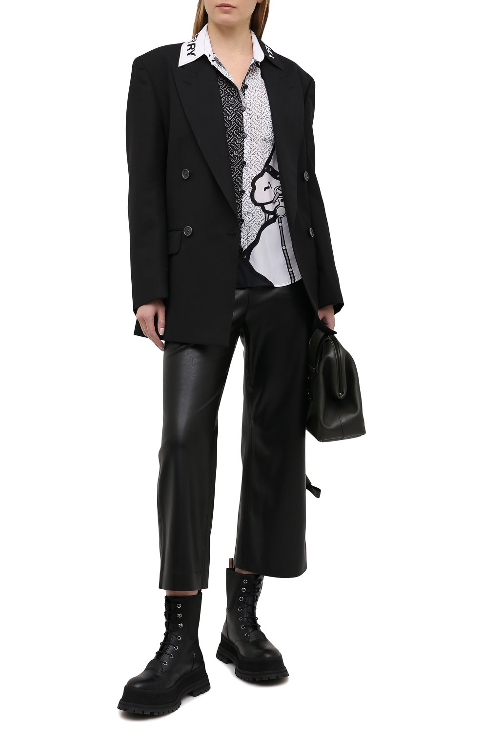 Шелковая рубашка BURBERRY, арт. 8037477, фото 2