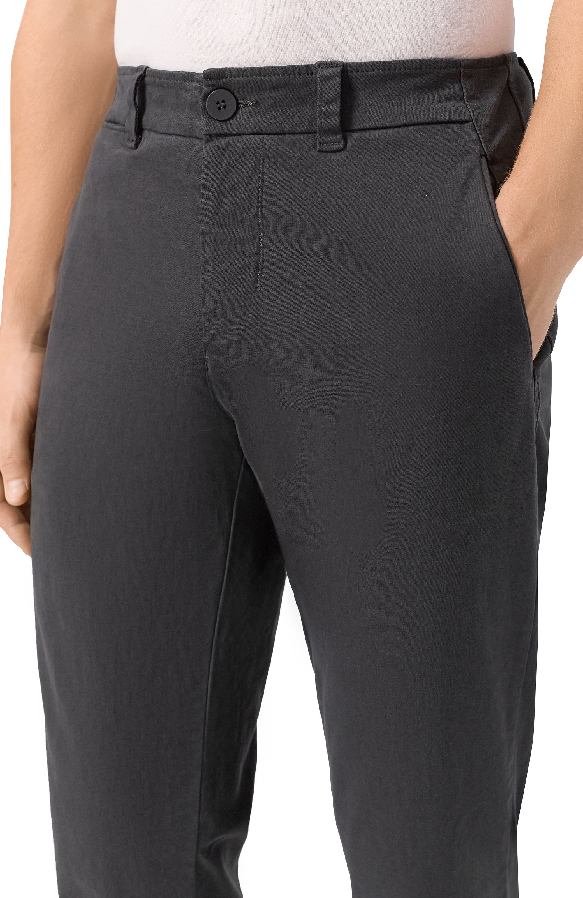 Хлопковые брюки TRANSIT, арт. CFUTRBA100, фото 5