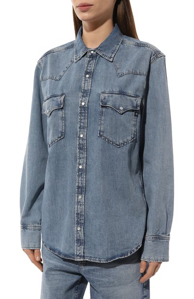 Джинсовая рубашка AG ADRIANO GOLDSCHMIED, арт. W0055-068, фото 3