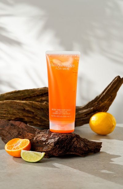 Гель для душа для тела и волос happy для мужчин (200ml) CLINIQUE, арт. 64MM-01, фото 3