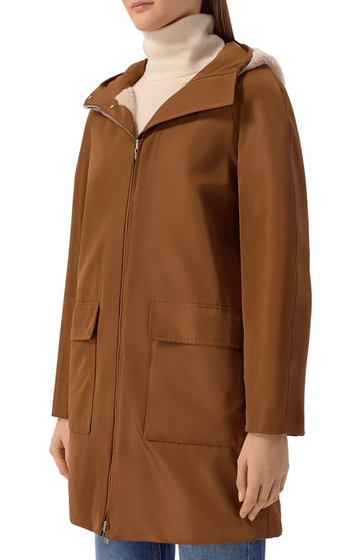 Двусторонняя парка Loro Piana FAL7234 Бежевый  FAL7234 Фото 3