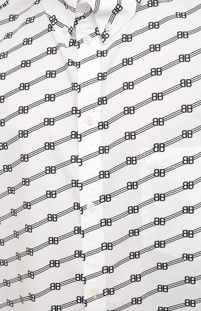 Хлопковая рубашка BALENCIAGA, арт. 626938/TILS7, фото 5