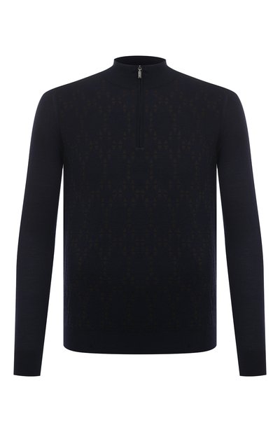 Мужской джемпер из шерсти и шелка ZILLI, арт. KZMN01M0230VTP000