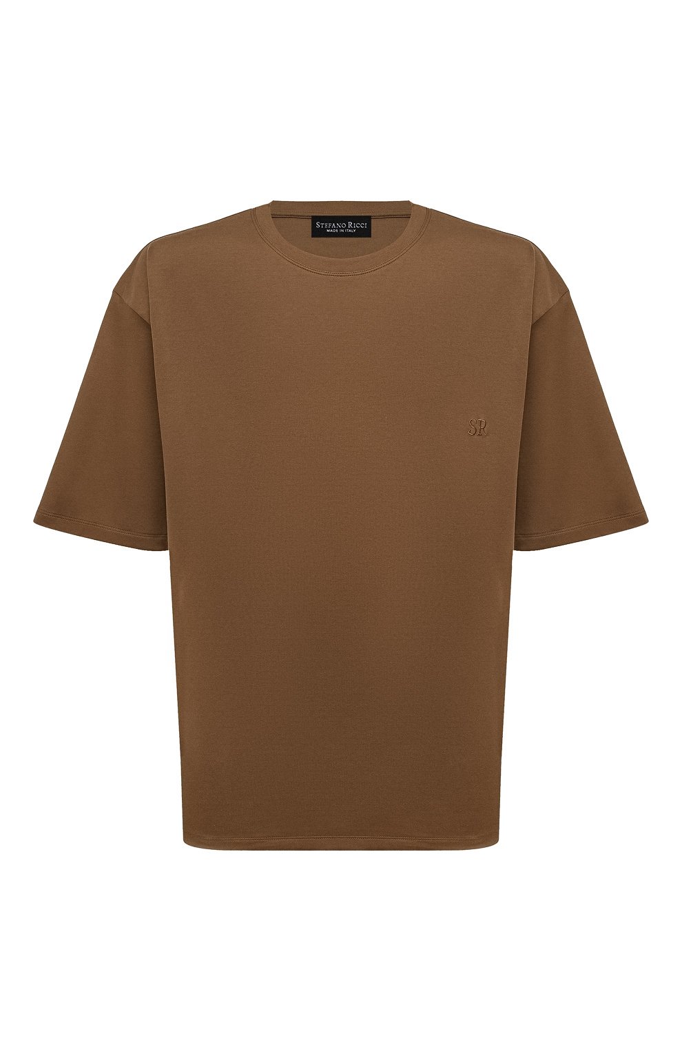 Хлопковая футболка STEFANO RICCI, арт. MNH4303610/LUXT, фото 1