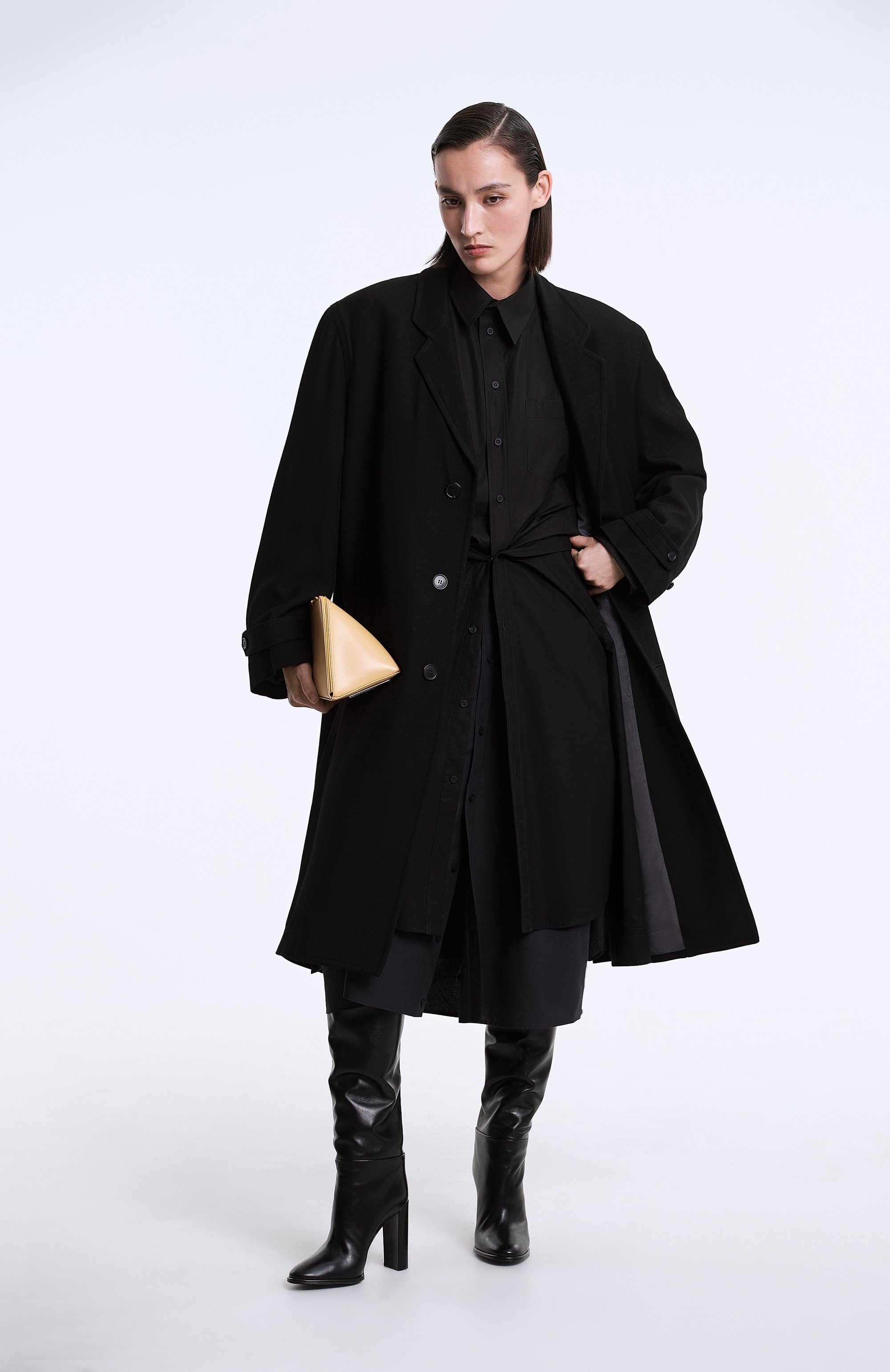 Кожаные ботфорты megan LE SILLA, арт. 7061C100RBPPESY/001, фото 8