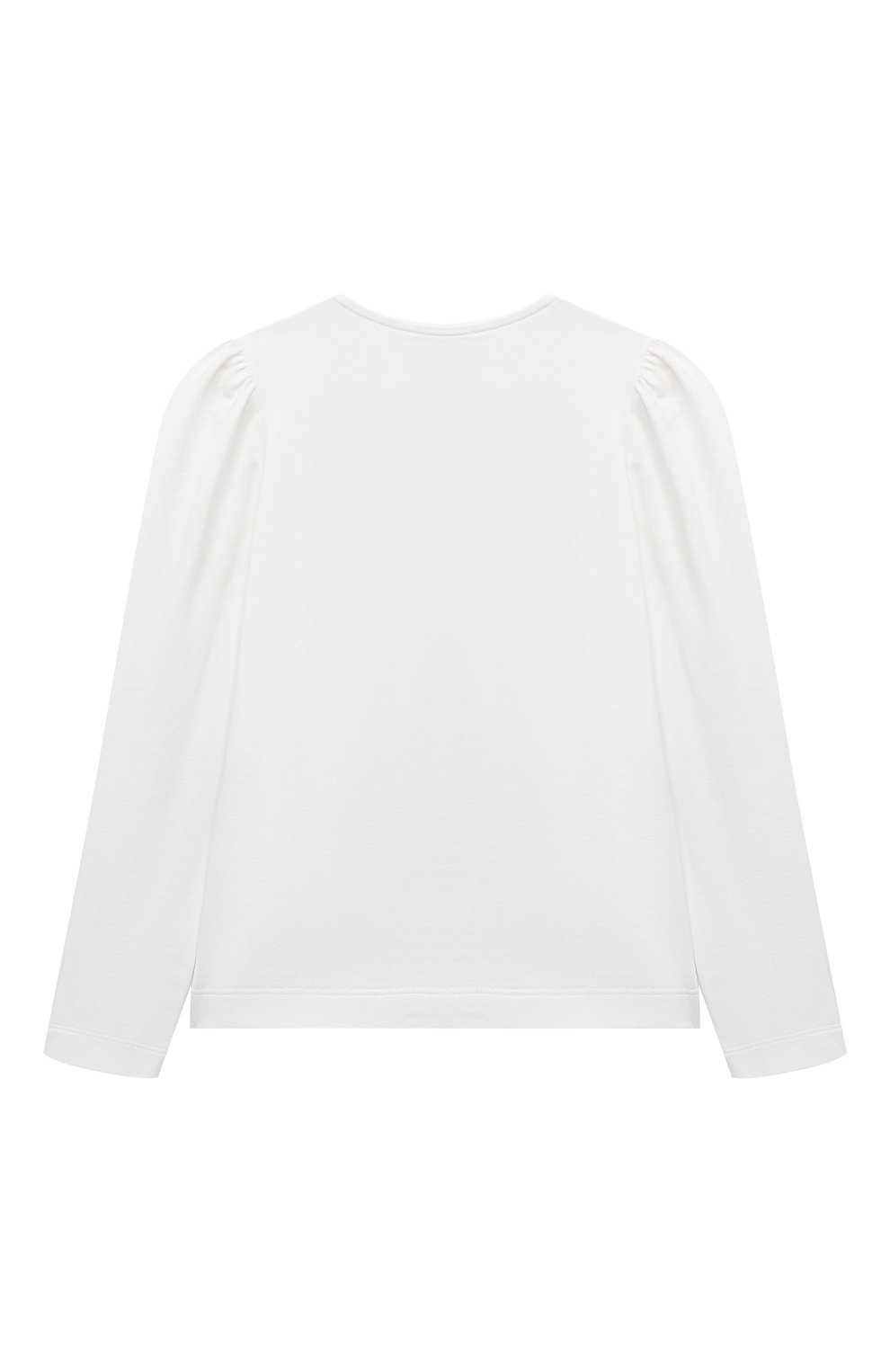 Хлопковый лонгслив MONNALISA, арт. 71B602, фото 2