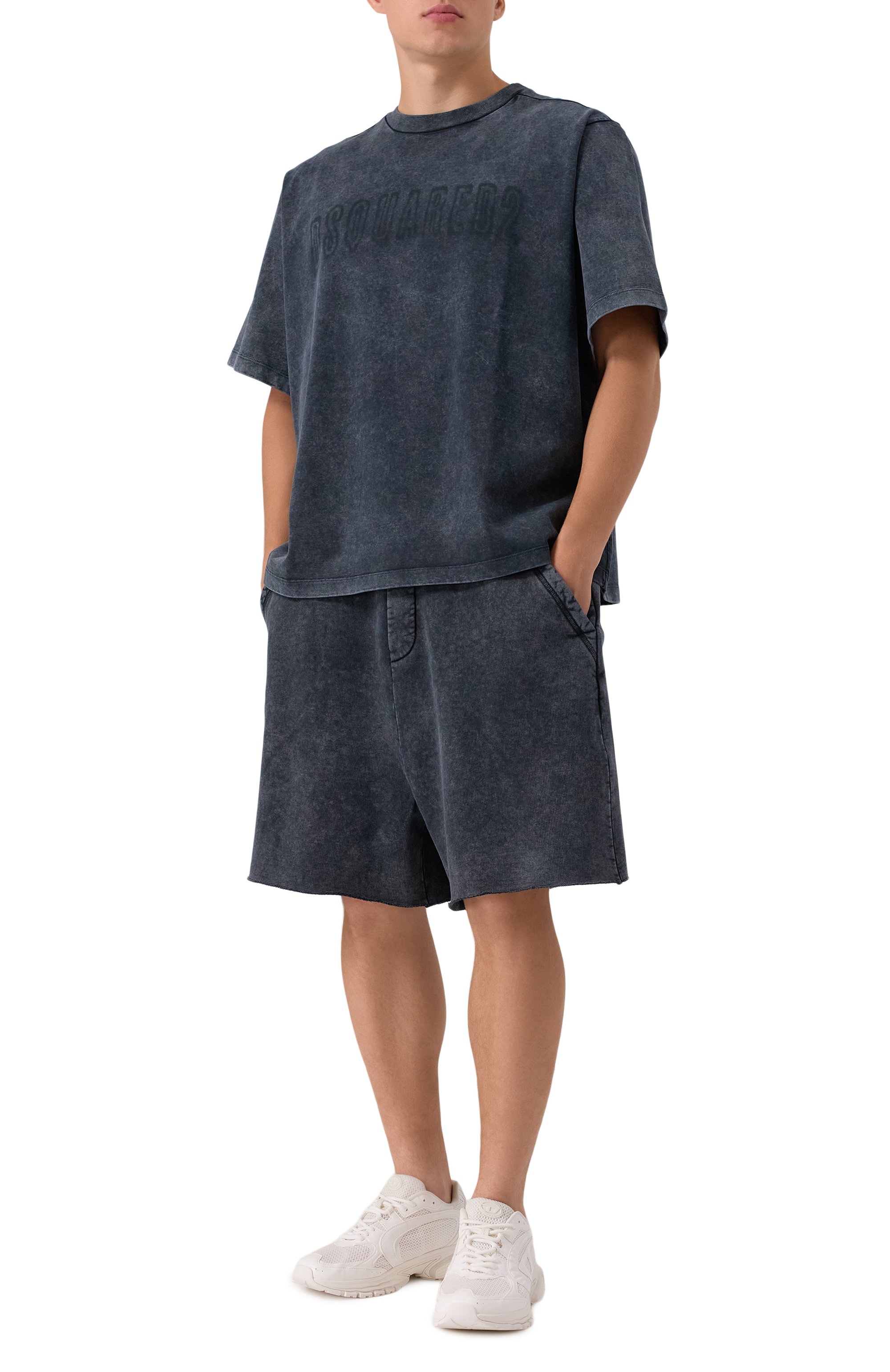 Хлопковые шорты DSQUARED2, арт. S74MU0924/S25030, фото 2