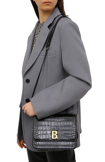 Сумка b. BALENCIAGA черного цвета по цене 127500 руб., арт. 644205/1LR7M, фото 5 Сумка b. BALENCIAGA, арт. 644205/1LR7M, фото 5