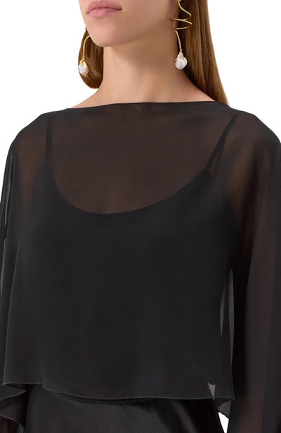 Шелковая накидка ANTONELLI FIRENZE, арт. L0729N/261, фото 5