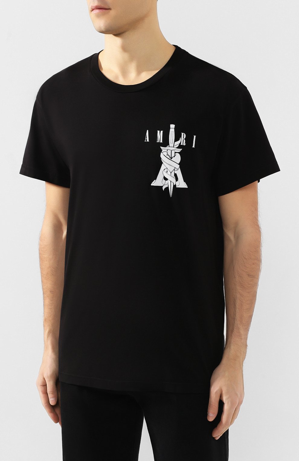 Хлопковая футболка AMIRI, арт. S0M03139CJ, фото 3