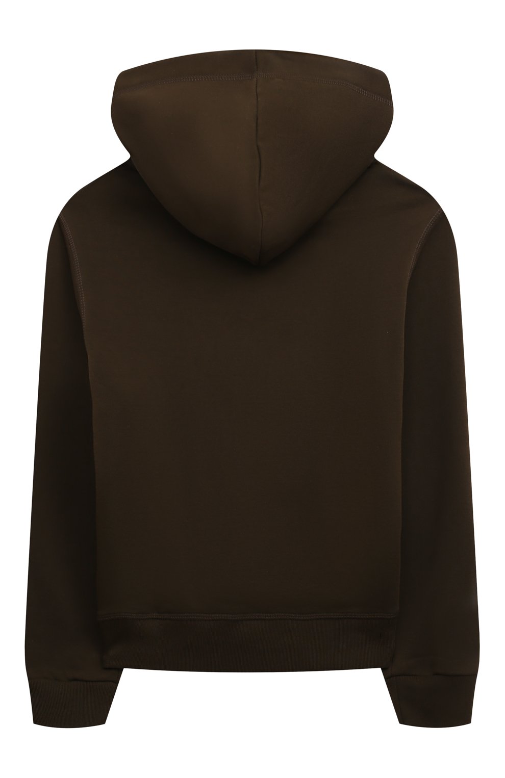 Хлопковое худи DSQUARED2 хаки цвета по цене 17300 руб., арт. DQ2465/D0094, фото 2 Хлопковое худи DSQUARED2, арт. DQ2465/D0094, фото 2