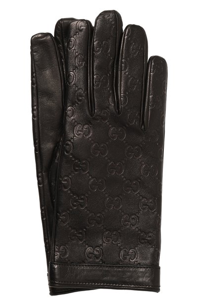 Женские кожаные перчатки GUCCI, арт. 434211 B6500