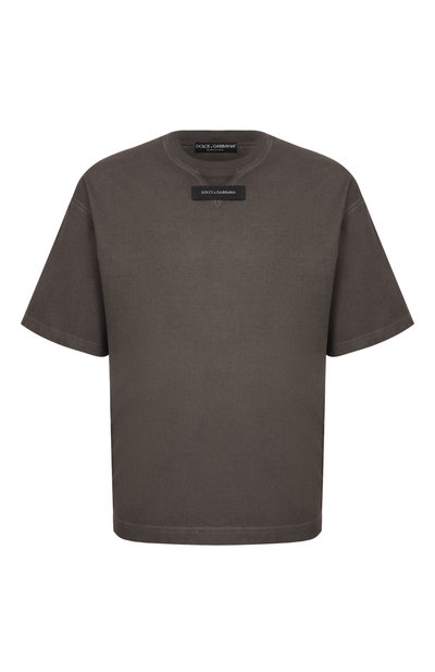 Мужская хлопковая футболка DOLCE & GABBANA, арт. G8TJ6T/G7PPQ