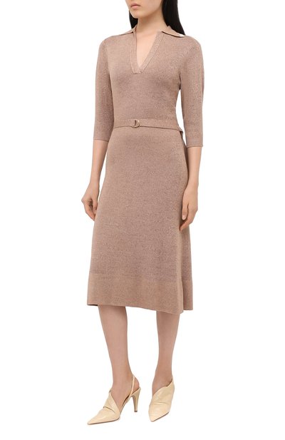 Платье из шерсти и шелка CHLOÉ, арт. CHC20AMR53620, фото 3