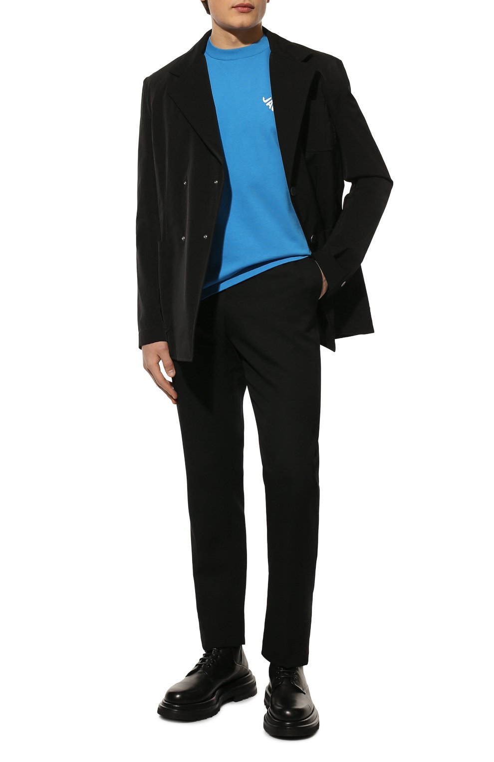 Хлопковая футболка JACQUEMUS, арт. 225JS031-2003, фото 2