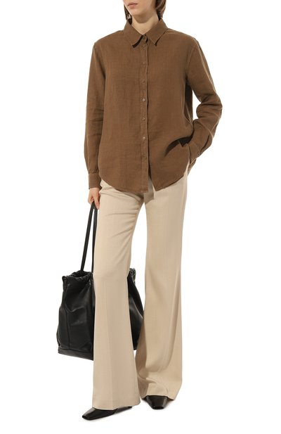 Льняная рубашка BOSS ORANGE, арт. 50489715, фото 2