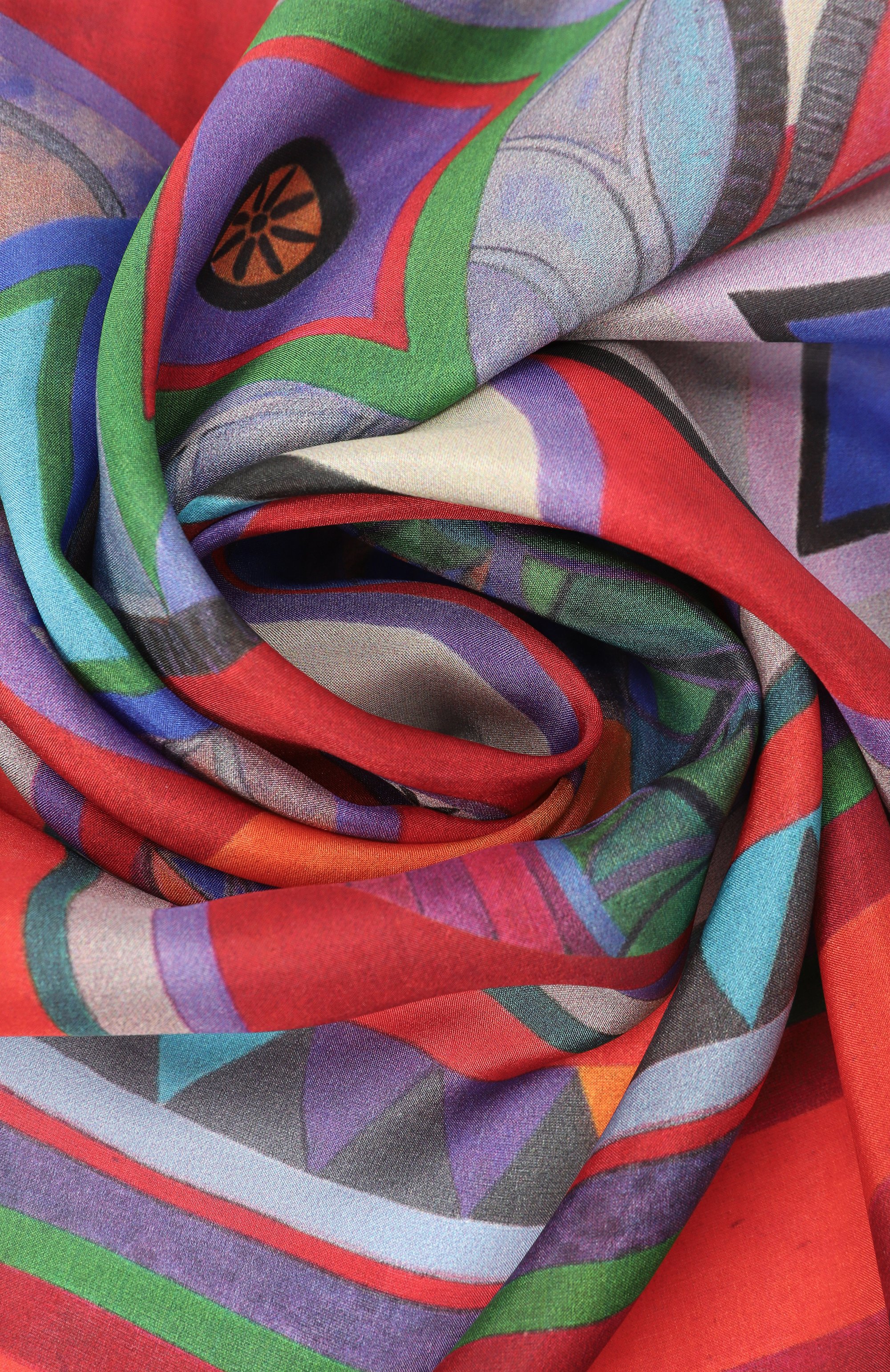 Шелковая шаль грузия GOURJI, арт. 91129437/514191108, фото 3