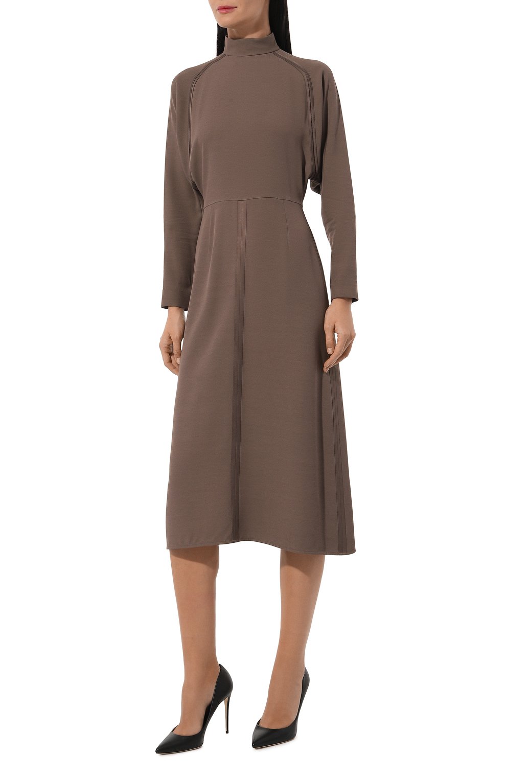 Платье из вискозы и шерсти AGNONA, арт. TR0806E/U5064E, фото 3