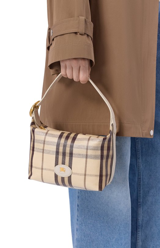 Сумка Highlands Duffle mini Burberry 8119953 Кремовый  8119953 Фото 2