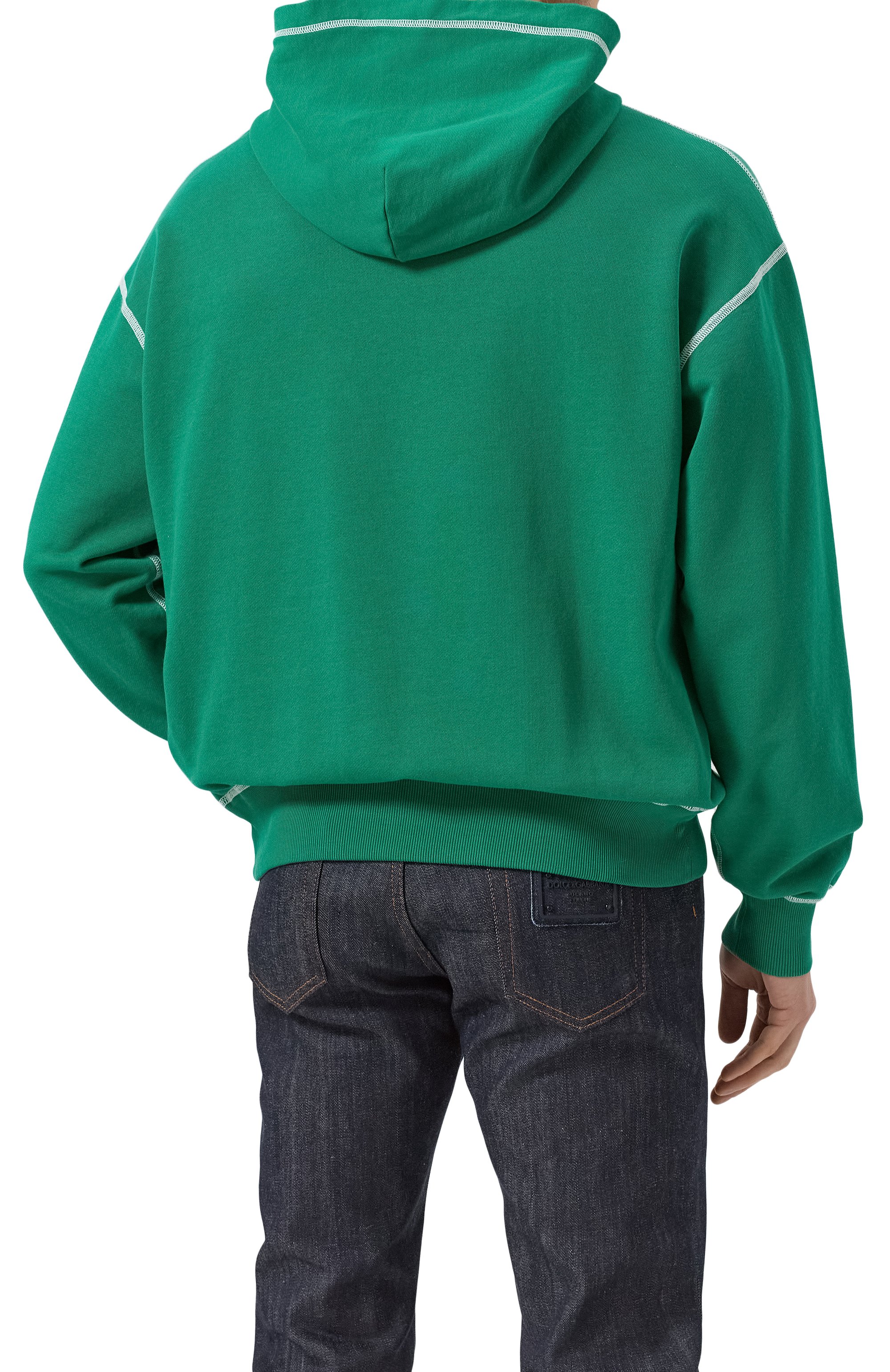 Хлопковое худи DOLCE & GABBANA, арт. G9BDXZ/G7N0N, фото 4